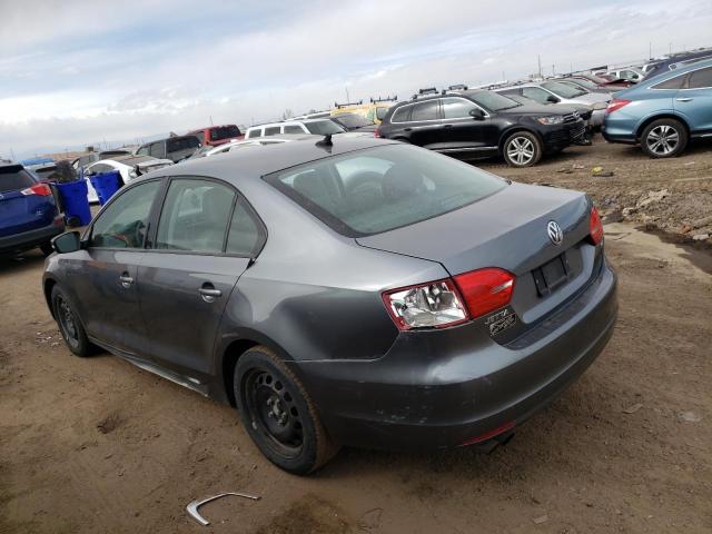 3VWD17AJ2EM266989 - 2014 VOLKSWAGEN JETTA SE GRAY photo 2