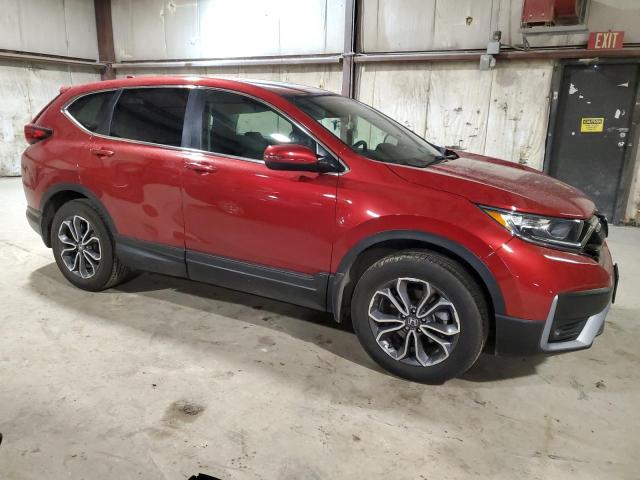 2HKRW2H58MH633193 - 2021 HONDA CR-V EX RED photo 4