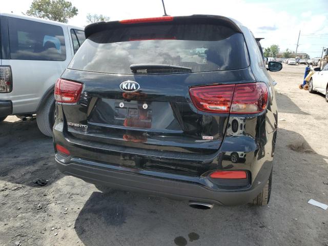 5XYPG4A34KG500783 - 2019 KIA SORENTO L BLACK photo 6