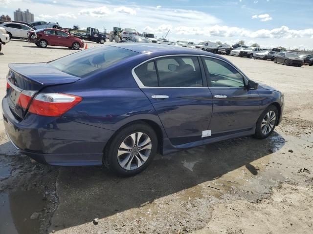 1HGCR2F31DA127082 - 2013 HONDA ACCORD LX BLUE photo 3