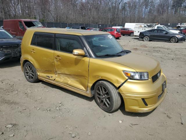 JTLKE50E981056726 - 2008 TOYOTA SCION XB 金色 照片 4