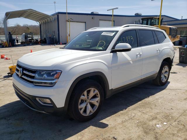 1V2MR2CA8JC527516 - 2018 VOLKSWAGEN ATLAS SEL WHITE photo 1