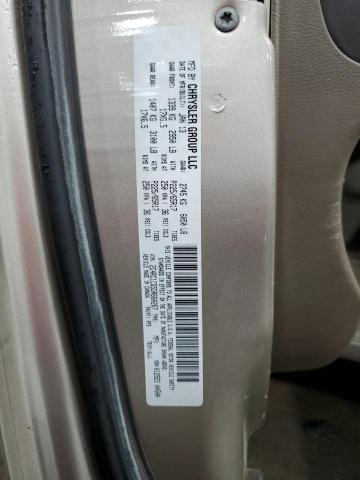 2C4RC1CG5DR660267 - 2013 CHRYSLER TOWN & COU TOURING L TAN photo 13