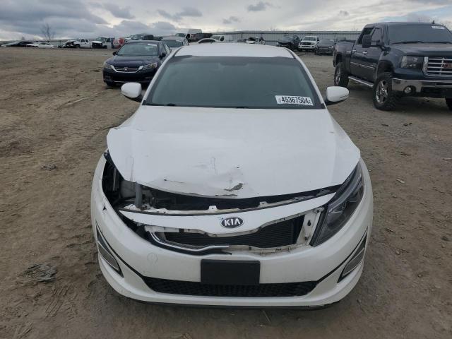 KNAGM4A77F5651141 - 2015 KIA OPTIMA LX WHITE photo 5