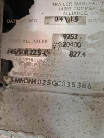 5MADN4025GC035386 - 2016 MAC DUMP TRAIL Gümüş foto 10