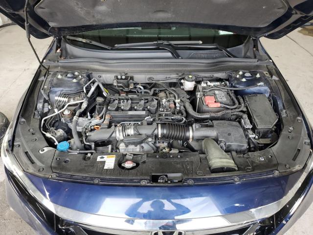 1HGCV1F10JA233684 - 2018 HONDA ACCORD LX BLUE photo 11