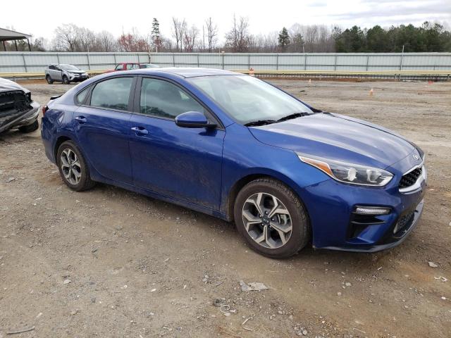 3KPF24AD6LE245572 - 2020 KIA FORTE FE BLUE photo 4