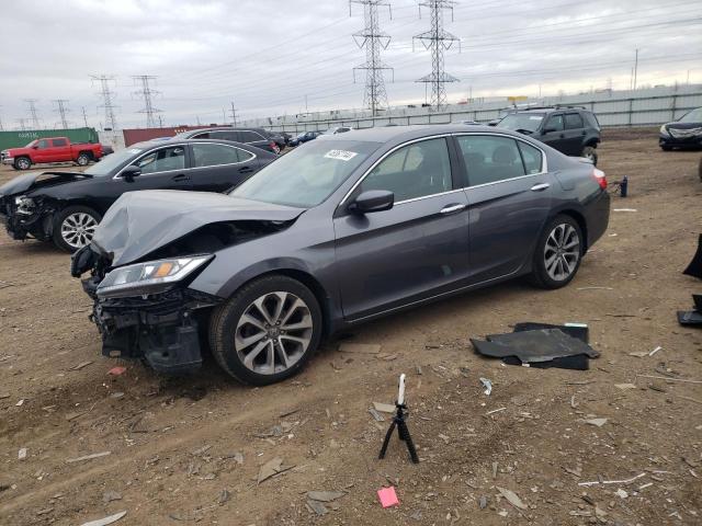 1HGCR2F53DA145889 - 2013 HONDA ACCORD SPORT CHARCOAL photo 1