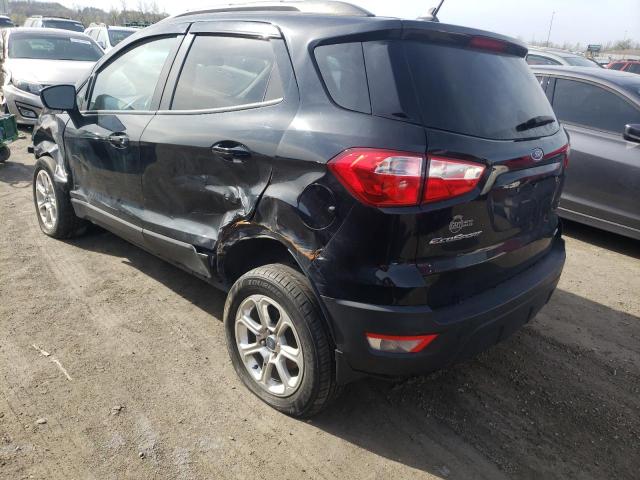 MAJ6P1ULXJC160764 - 2018 FORD ECOSPORT SE BLACK photo 2