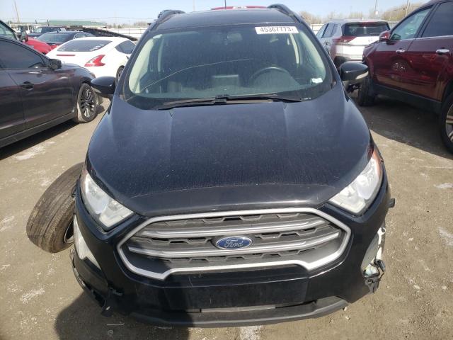 MAJ6P1ULXJC160764 - 2018 FORD ECOSPORT SE BLACK photo 5