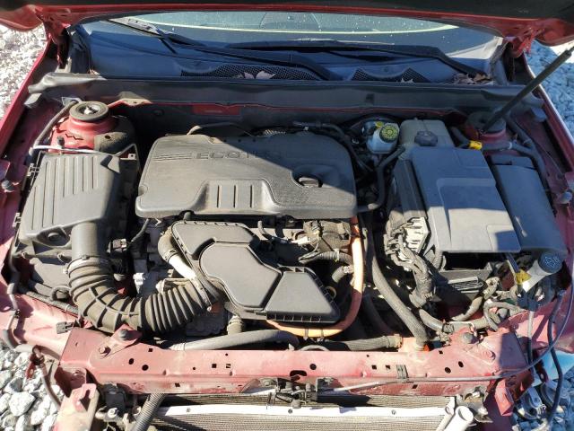 1G11D5RR5DF107984 - 2013 CHEVROLET MALIBU 1LT ბურგუნდია ფოტო 11