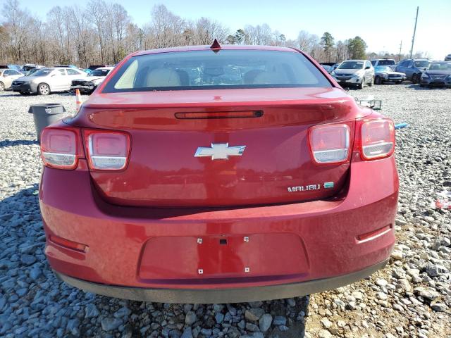1G11D5RR5DF107984 - 2013 CHEVROLET MALIBU 1LT ბურგუნდია ფოტო 6