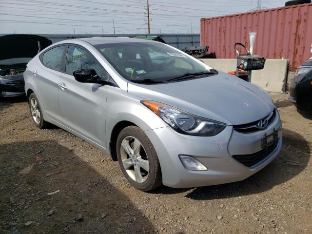 5NPDH4AE2CH149464 - 2012 HYUNDAI ELANTRA GLS SILVER photo 4