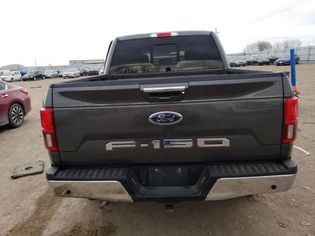 1FTEW1E51JFB12108 - 2018 FORD F150 SUPERCREW GRAY photo 6