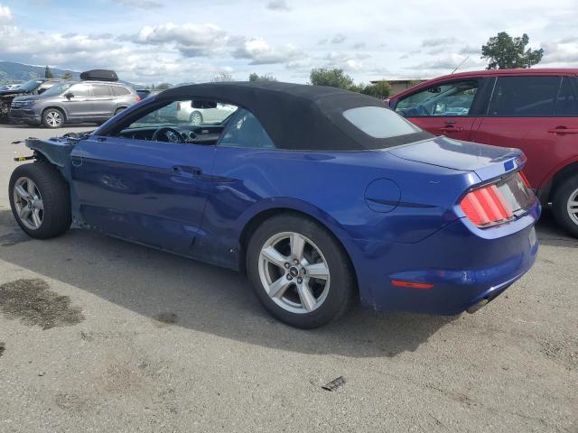 1FATP8EMXF5396023 - 2015 FORD MUSTANG BLUE photo 2