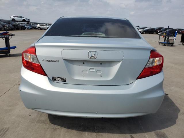 2HGFB2F96CH546115 - 2012 HONDA CIVIC EXL BLUE photo 6