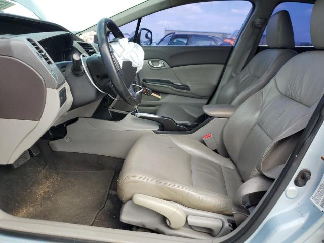 2HGFB2F96CH546115 - 2012 HONDA CIVIC EXL ლურჯი ფოტო 7