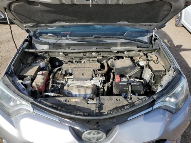 JTMRFREV0JJ233192 - 2018 TOYOTA RAV4 ADVENTURE SILVER photo 12