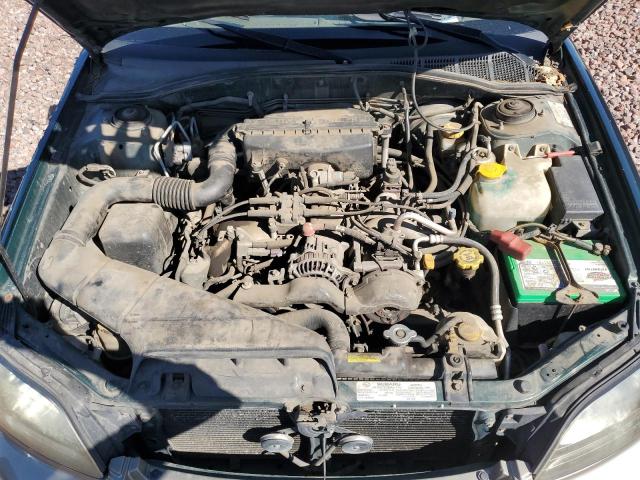 4S3BH675537643896 - 2003 SUBARU LEGACY OUTBACK AWP 绿色 照片 11