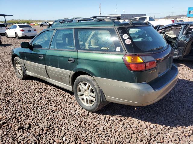 4S3BH675537643896 - 2003 SUBARU LEGACY OUTBACK AWP 绿色 照片 2