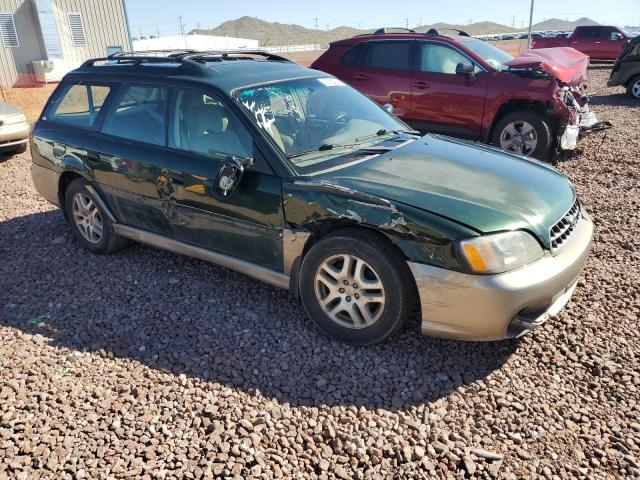 4S3BH675537643896 - 2003 SUBARU LEGACY OUTBACK AWP 绿色 照片 4