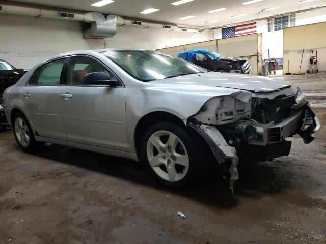 1G1ZB5EB9AF257075 - 2010 CHEVROLET MALIBU LS SILVER photo 4