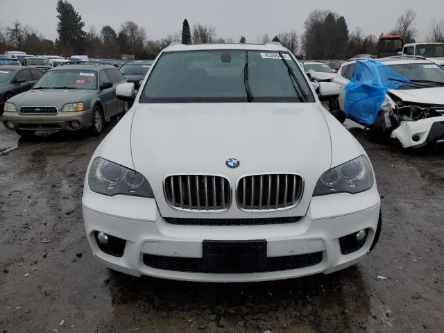 5UXZV8C52DL898702 - 2013 BMW X5 XDRIVE50I WHITE photo 5