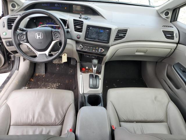 19XFB2F99CE323934 - 2012 HONDA CIVIC EXL ნაცრისფერი ფოტო 8