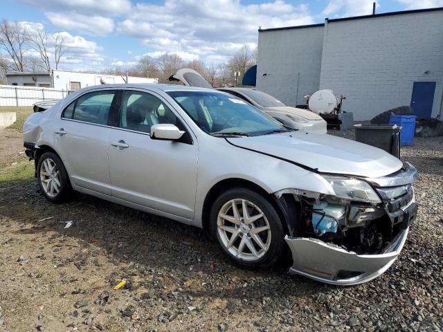 3FAHP0JA3AR256145 - 2010 FORD FUSION SEL SILVER photo 4