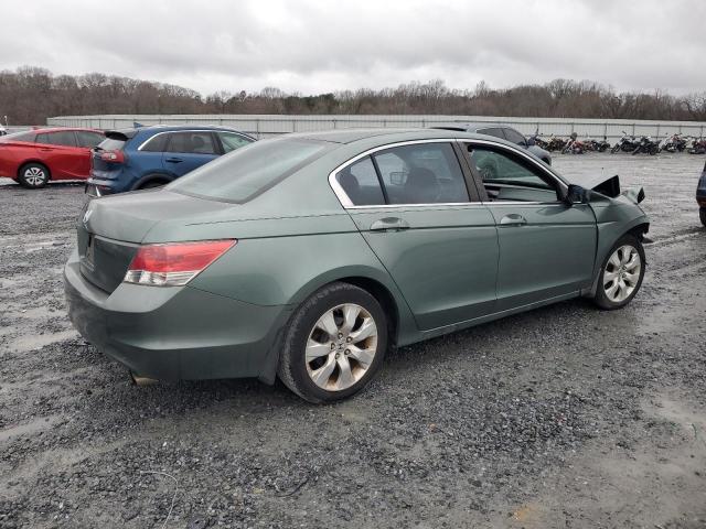 1HGCP25798A134328 - 2008 HONDA ACCORD EX GREEN photo 3