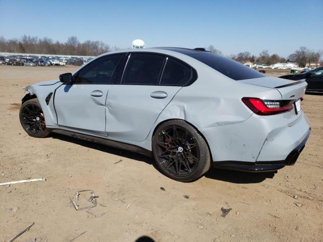 WBS43AY03PFP02719 - 2023 BMW M3 COMPETITION SILVER photo 2
