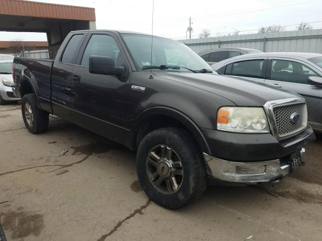 1FTPX145X5NB39276 - 2005 FORD F150 GRAY photo 4