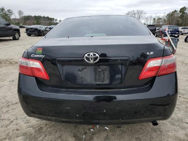 4T1BE46K09U412155 - 2009 TOYOTA CAMRY BASE BLACK photo 6