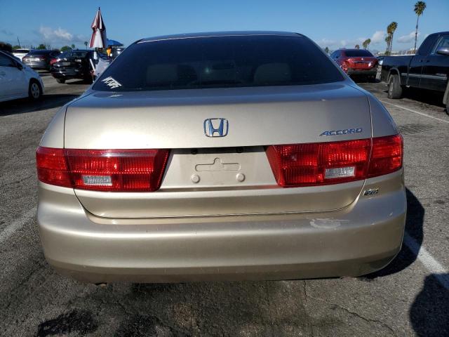 1HGCM66345A044849 - 2005 HONDA ACCORD LX TAN photo 6