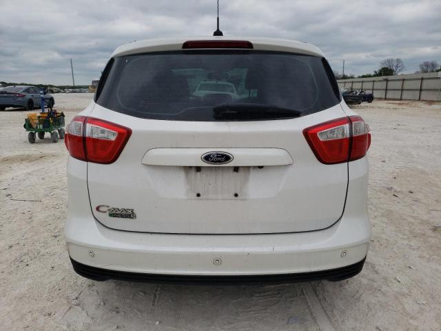 1FADP5CU1FL115566 - 2015 FORD C-MAX PREMIUM SEL WHITE photo 6