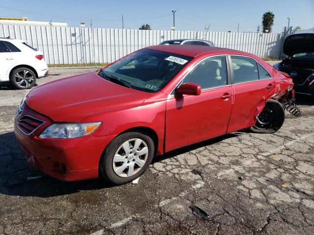 4T1BF3EK2AU511542 - 2010 TOYOTA CAMRY BASE RED photo 1