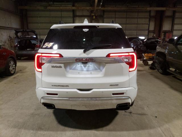 1GKKNXLS3LZ205087 - 2020 GMC ACADIA DENALI WHITE photo 6