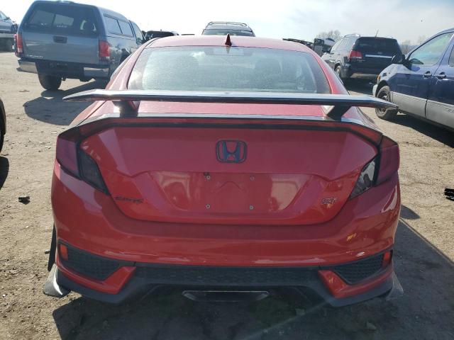 2HGFC3A50HH753565 - 2017 HONDA CIVIC SI RED photo 6