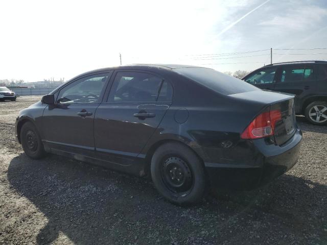 2HGFA16317H033501 - 2007 HONDA CIVIC DX BLACK photo 2