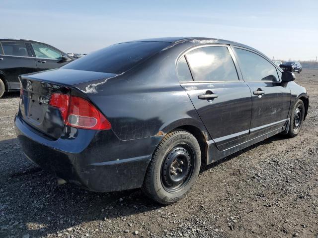 2HGFA16317H033501 - 2007 HONDA CIVIC DX BLACK photo 3