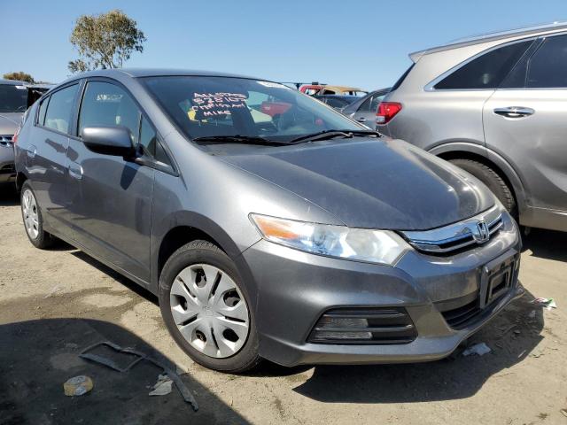 JHMZE2H39DS004012 - 2013 HONDA INSIGHT CHARCOAL photo 4