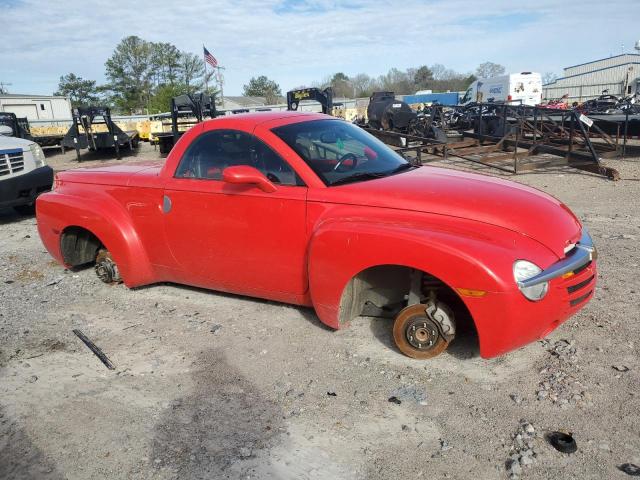 1GCES14P84B104677 - 2004 CHEVROLET SSR RED photo 4