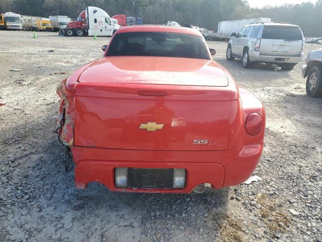 1GCES14P84B104677 - 2004 CHEVROLET SSR RED photo 6
