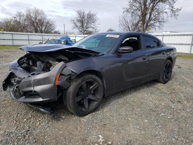 2C3CDXBG1KH644288 - 2019 DODGE CHARGER SXT GRAY photo 1