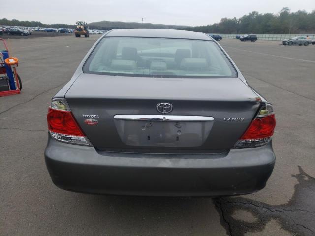 JTDBE32K550308783 - 2005 TOYOTA CAMRY LE GRAY photo 6