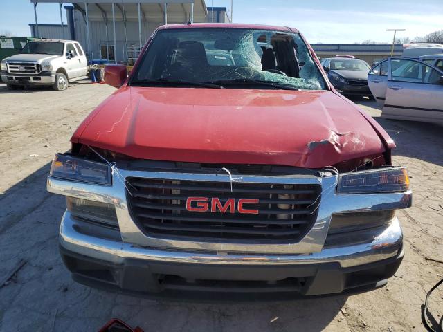 1GTESBD94A8107642 - 2010 GMC CANYON RED photo 5