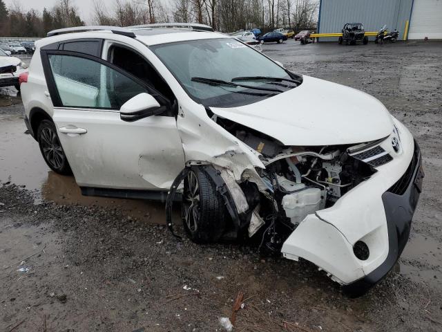 2T3DFREV6FW346275 - 2015 TOYOTA RAV4 LIMITED WHITE photo 4