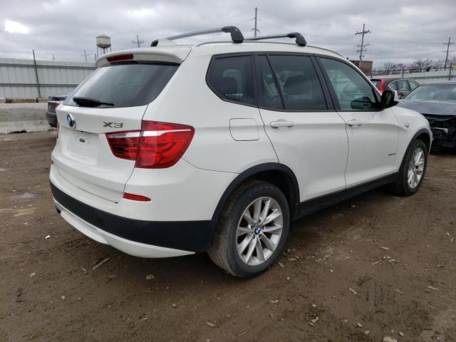 5UXWX9C52D0A13843 - 2013 BMW X3 XDRIVE28I WHITE photo 3