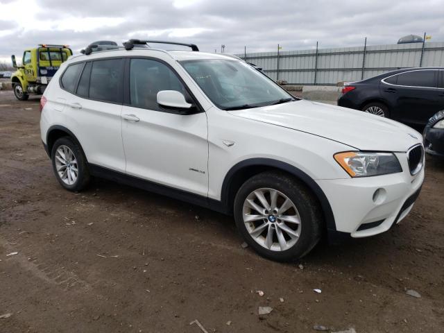 5UXWX9C52D0A13843 - 2013 BMW X3 XDRIVE28I WHITE photo 4