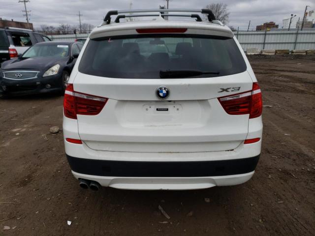 5UXWX9C52D0A13843 - 2013 BMW X3 XDRIVE28I WHITE photo 6